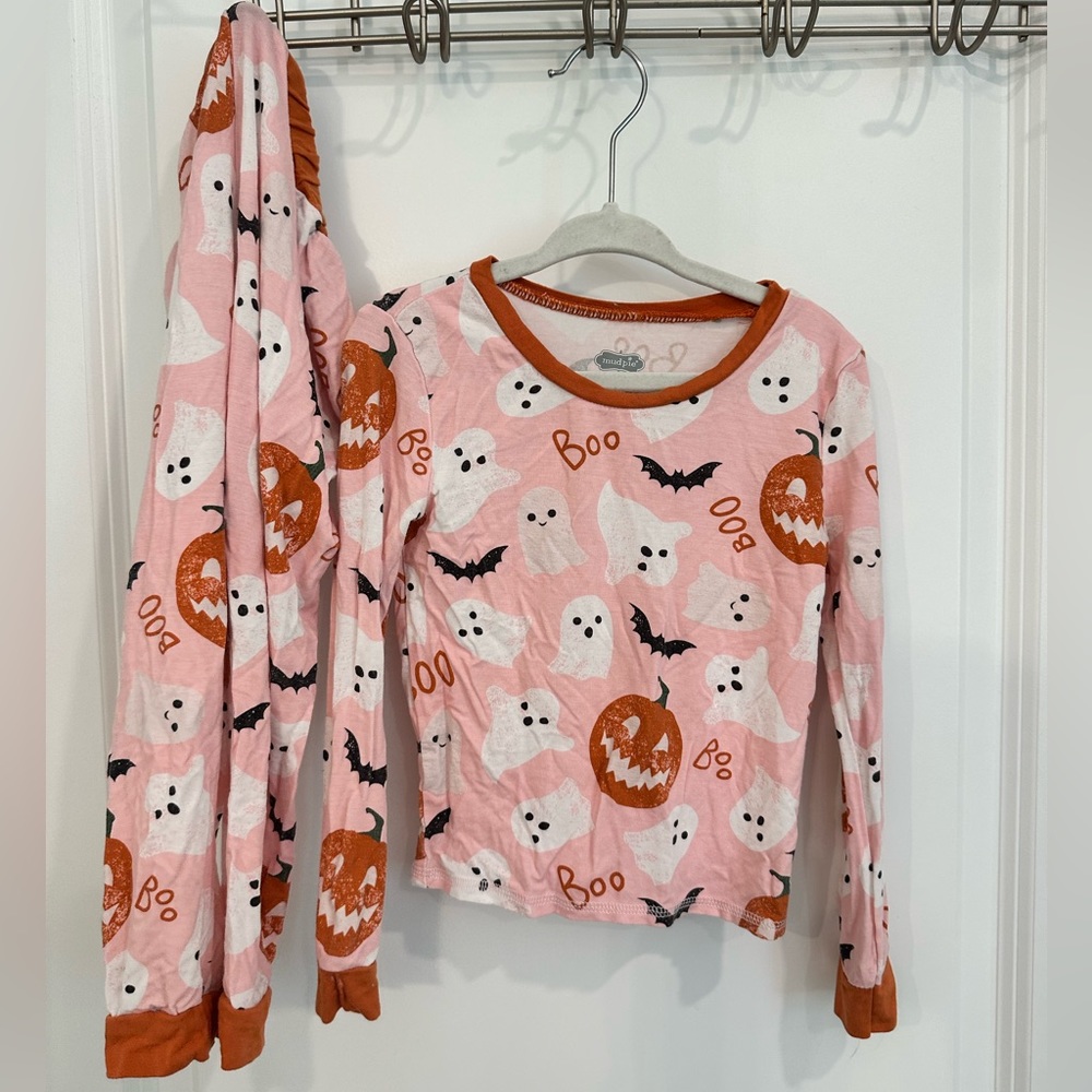 Mud Pie 4T Halloween Pajamas Girls